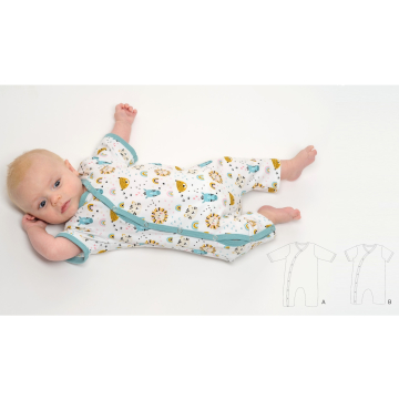 Ebook patron body bébé Leon Patternforkids, en allemand