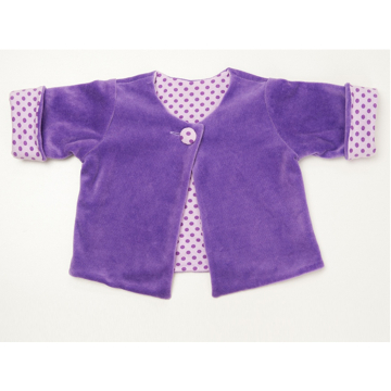 Ebook patron veste bébé Filippa Patternforkids, en allemand