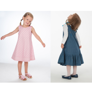 E-Book Patternforkids Mädchenkleid Tunika Steffi & Siena, Duits