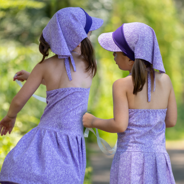 Ebook patron foulard fille Cappy Phia´s Cappytuch Phibobo´s Zaubernadel, en allemand