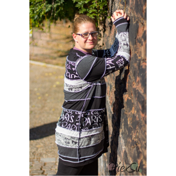 E-Book PiexSu Cardigan Carina, en allemand