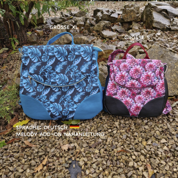 E-Book Piiieps Designs Umhängetasche Melody Add on