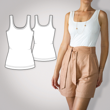 E-book PrimaRimma Tank Top / Basic Shirt, Duits/Engels