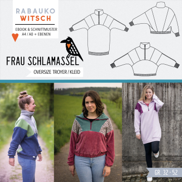 E-book Rabaukowitsch Damen Oversize Troyer Frau Schlamassel, Duits