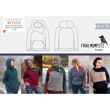 E-book Rabaukowitsch Frau Mumpitz Hoodie Dames, Duits