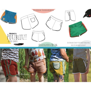 E-Book Rabaukowitsch Kinder Retro-Shorts Potzblitz