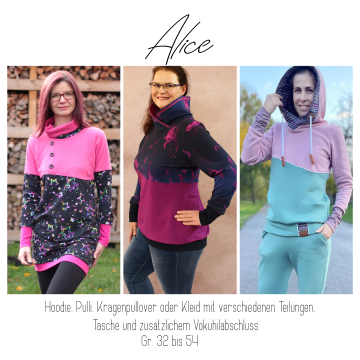 E-Book Rosalieb & Wildblau Alice Pullover/Kleid Damen