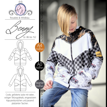 E-Book Rosalieb & Wildblau Benny Kinder Sweatjacke
