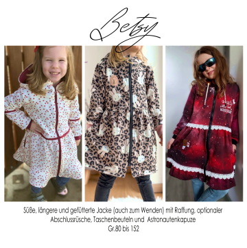 E-Book Rosalieb & Wildblau Betsy Kapuzenjacke Kids