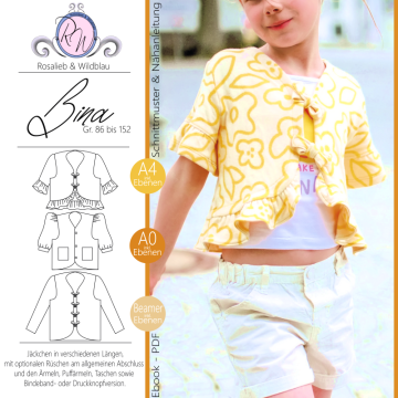 E-Book Rosalieb & Wildblau Bina Jäckchen/Weste Kids