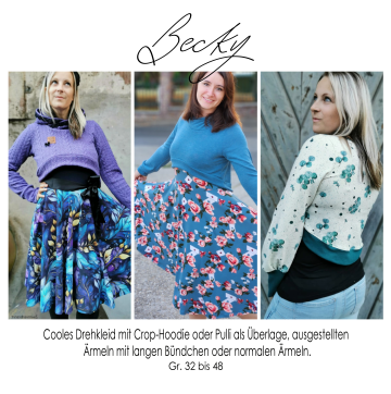 E-book Rosalieb & Wildblau Crop-Top / Jurk Dames Becky, Duits