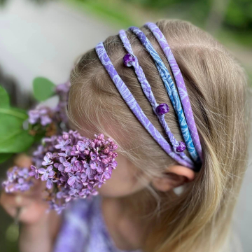 Ebook patron bandeau cheveux enfant Arriba Rosalieb & Wildblau, en allemand