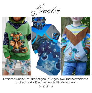 E-Book Rosalieb & Wildblau Pulli/Hoodie Brandon Kids