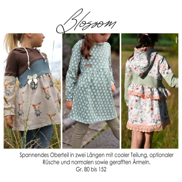 E-Book Rosalieb & Wildblau Shirt/Kleid Blossom Kids