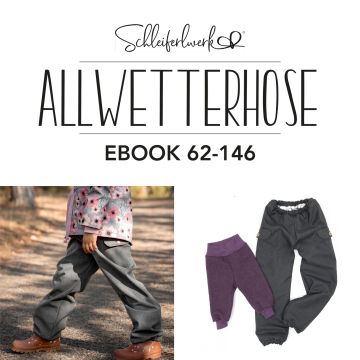 Ebook patron pantalon cargo enfant Schleiferlwerk, en allemand
