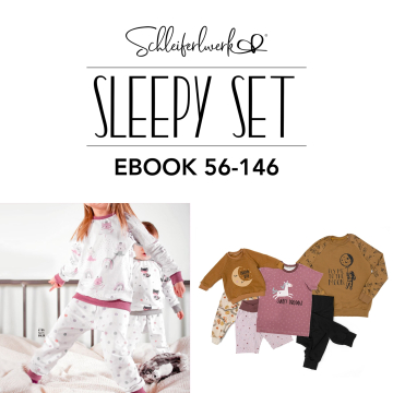 Ebook patron kit pyjama enfant Sleepy Schleiferlwerk, en allemand