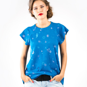 Patron robe / t-shirt femme pdf Laisa Schnittchen Patterns, en allemand & en anglais