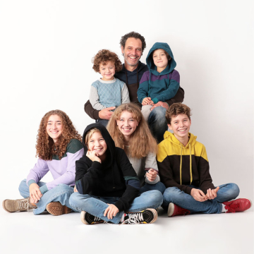 E-Book Schnittchen Patterns Family-Hoodie Ada, Duits & Engels