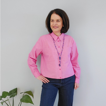 E-book Schnitte4Friends Fiona Dames Blouse, Duits