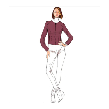 E-Book Schnittmuster Berlin - Bikerjacke Estelle