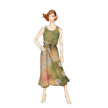 E-Book Schnittmuster Berlin - Kleid Inka