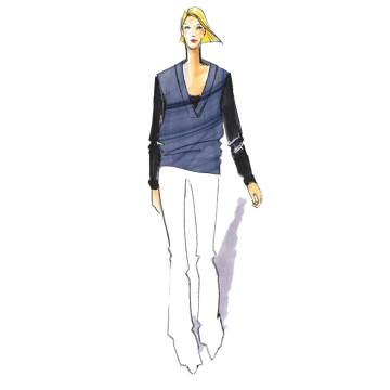E-Book Schnittmuster Berlin - Shirt Luna, duits