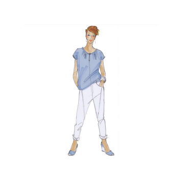 E-book Schnittmuster Berlin Blusenshirt Marlene, Duits