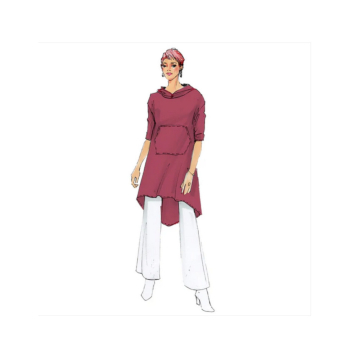 E-Book Schnittmuster Berlin Damen Hoodiekleid Antwerpen