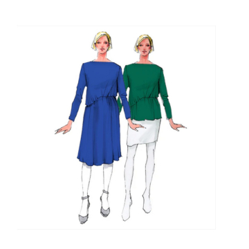 E-book Schnittmuster Berlin Shirt/Jurk Athen, Duits