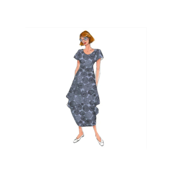 E-Book Schnittmuster Berlin Damen Tulpenkleid Fleur