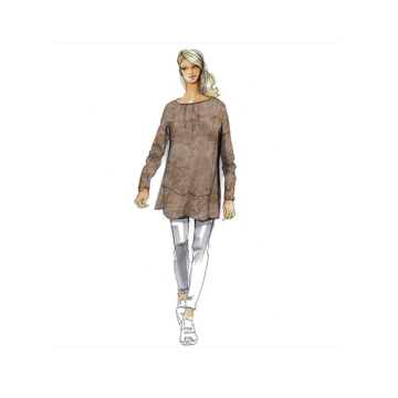 E-book Schnittmuster Berlin Tuniek/Blouse Judita, Duits