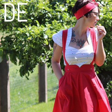 Ebook patron jupe femme Anais Anais Schwalbenliebe Schwalbenliebe, en allemand