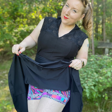 E-book Schwalbenliebe Skort Louise - Rock mit Shorts, Duits