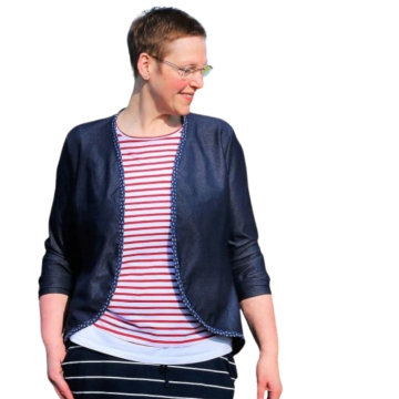 E-Book Sew Simple Cardigan Catrien 34-60, german