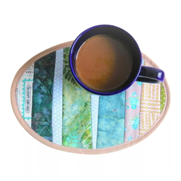 E-Book Sew Simple Mug Rug - Tassenteppich oval