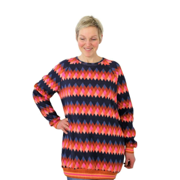 E-Book Sew Simple Oversize Raglansweater Kjella, german