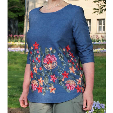 E-Book Sew Simple Tunic Tomris 32-60, german