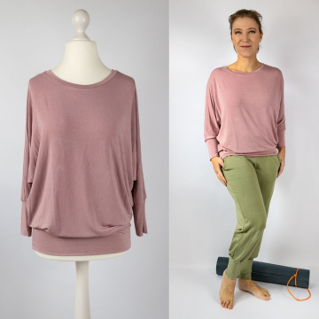 Patron t-shirt de yoga femme pdf Elore Sew Simple, en allemand