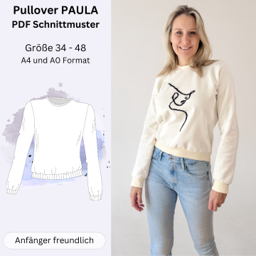 E-book Sew4Me Dames Pullover Paula, Duits
