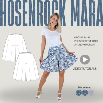 E-Book Sew4Me Hosenrock Damen Mara