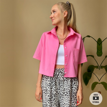 E-Book Sewingmachina Blouse Bill, Duits