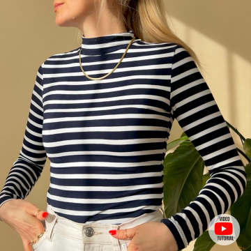 E-book Sewingmachina Shirt Rolf, Duits en Engels