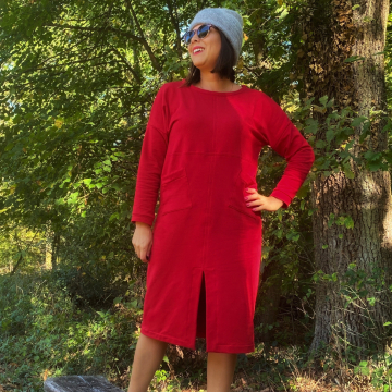Ebook patron robe / sweat oversize femme Simi-Jo, en allemand