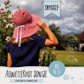 Ebook patron chapeau pour tous les temps enfant Sontje Snygges, en allemand