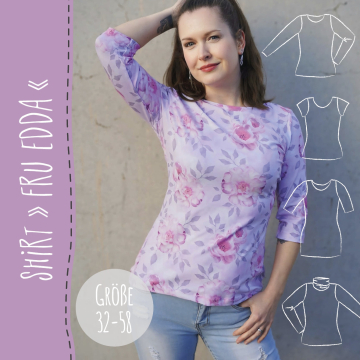 E-book Snygges Shirt Fru Edda, Duits