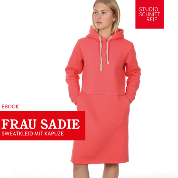 Patron robe sweat femme pdf Mme Sadie Studio Schnittreif Mme Mary, en français