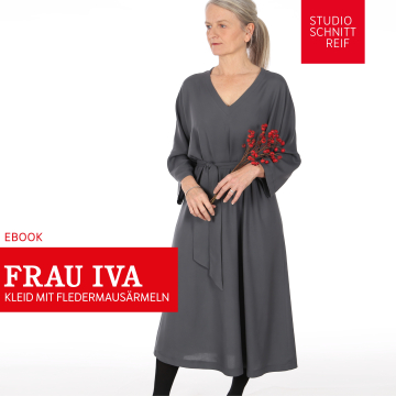 Patron robe femme pdf Mme Iva Studio Schnittreif, en français