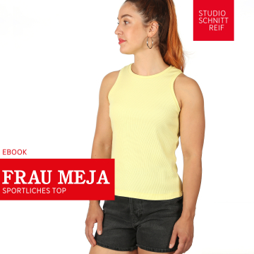 Patron top femme pdf Mme Meja Studio Schnittreif, en francais