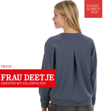 E-book Studio Schnittreif Frau Deetje Sweater, Duits
