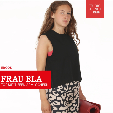 Patron topfemme pdf Mme Ela Studio, en allemand